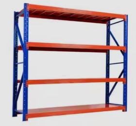 Blue orange Warehouse Rack Manufacturer Industrial Warehouse Racks steel shelves