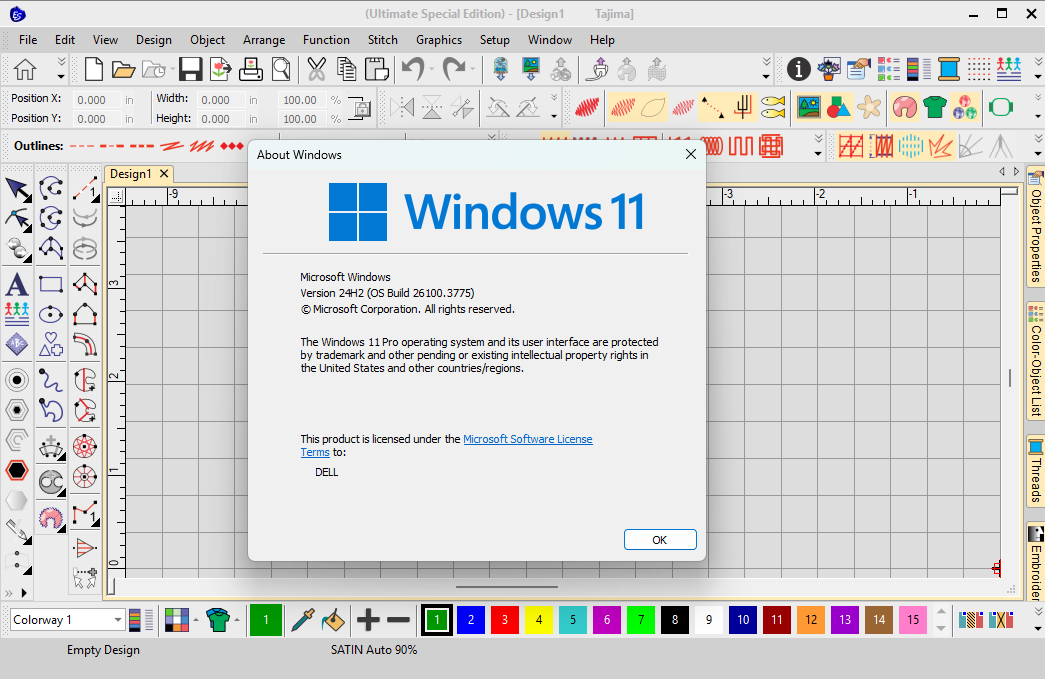 WILCOM 4.2 FOR WINDOWS11 V24H2